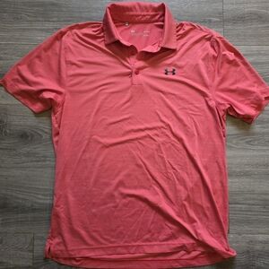 Under Armour Red Polo Shirt